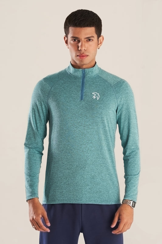 Sweat Seamless 1/4 Zip T-Shirt