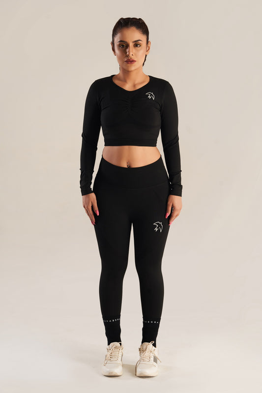 Ruched Seamless Set