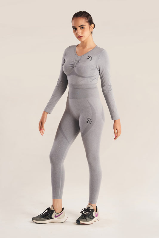 Ruched Seamless Set