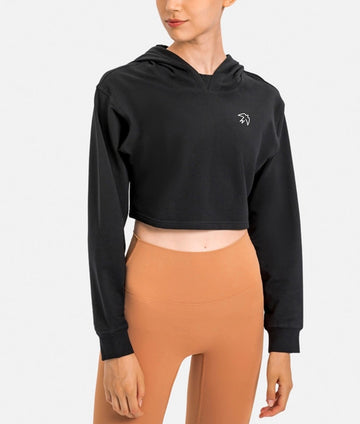 Training Cropped Hoodie