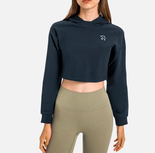 Training Cropped Hoodie