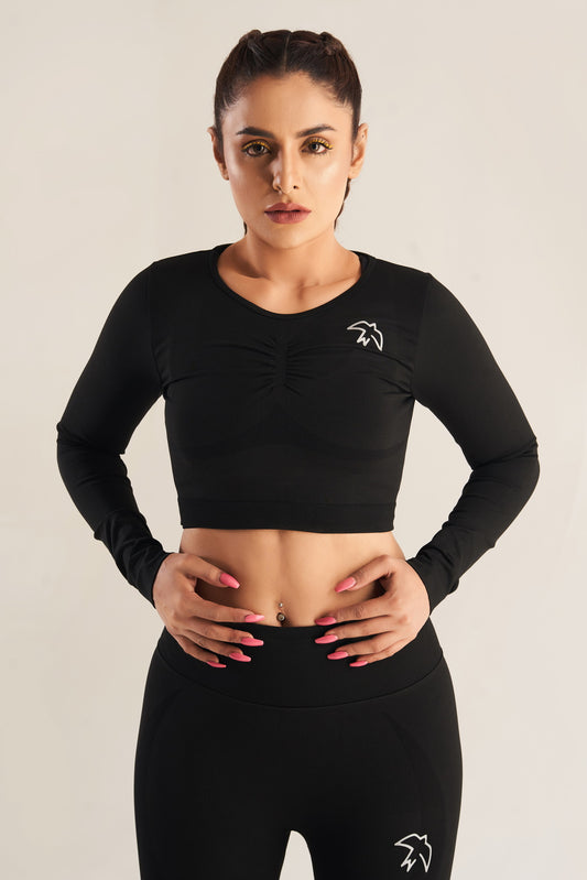 Ruched Seamless Set