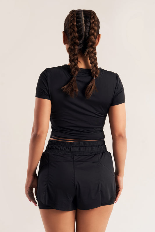 Seamless 2in1 Shorts Set