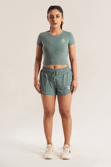 Seamless 2in1 Shorts Set
